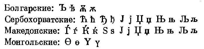 Письмом, построенным на кирилловской основе, пользуются сейчас народы, говорящие более чем на 60 языках